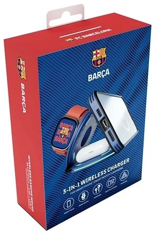 Ocpc FC Barcelona WC-3 3 viename OFCBWC3BL belaidis įkroviklis