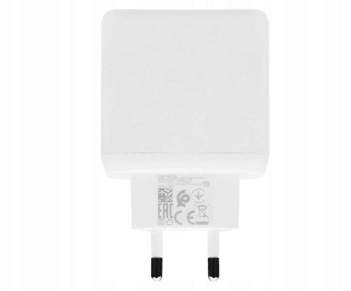 OPPO SuperVOOC originalus įkroviklis C tipo VCA7JFEH 65W baltas blisteryje
