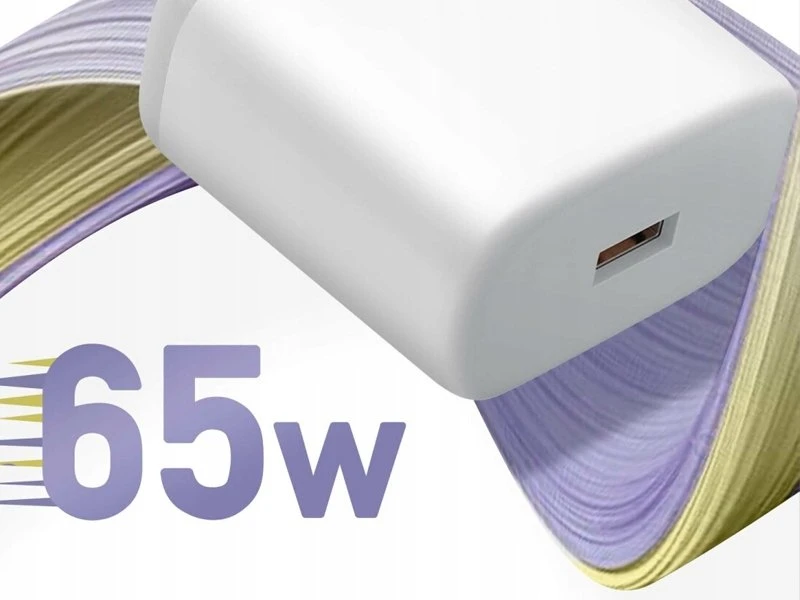 OPPO SuperVOOC originalus įkroviklis C tipo VCA7JFEH 65W baltas blisteryje