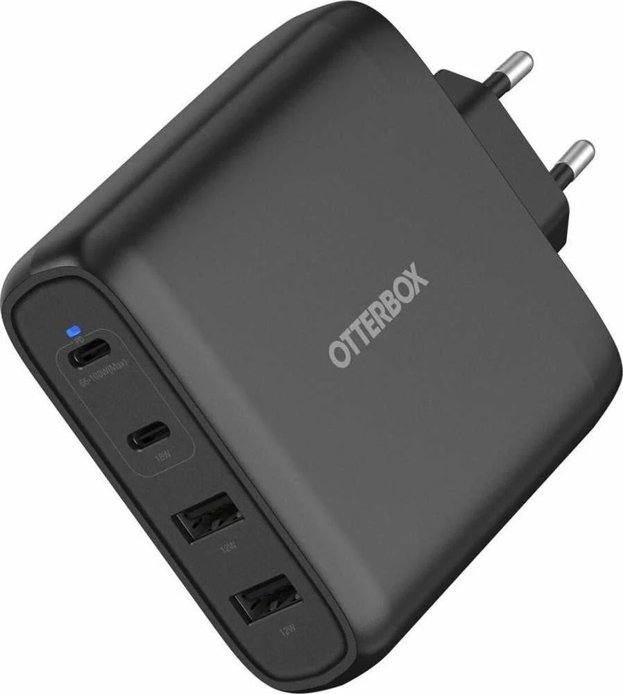 Autel OTTERBOX STANDARTINIS EU SIENINIS ĮKROVIKLIS 100 W - 2X USB-C + 2X USB-A USB-PD