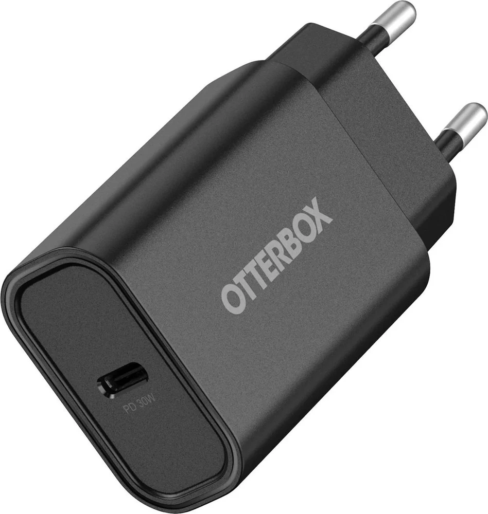 OTTERBOX STANDARTINIS EU SIENINIS Įkroviklis 30W - 1X USB-C 30W USB-PD Juodas
