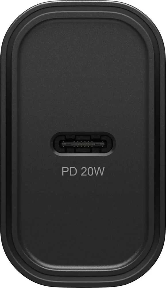 OTTERBOX STANDARTINIS EU SIENINIS Įkroviklis 20W - 1X USB-C 20W USB-PD Juodas