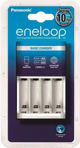 Kroviklis Panasonic ENELOOP BQ-CC51E, 10 val
