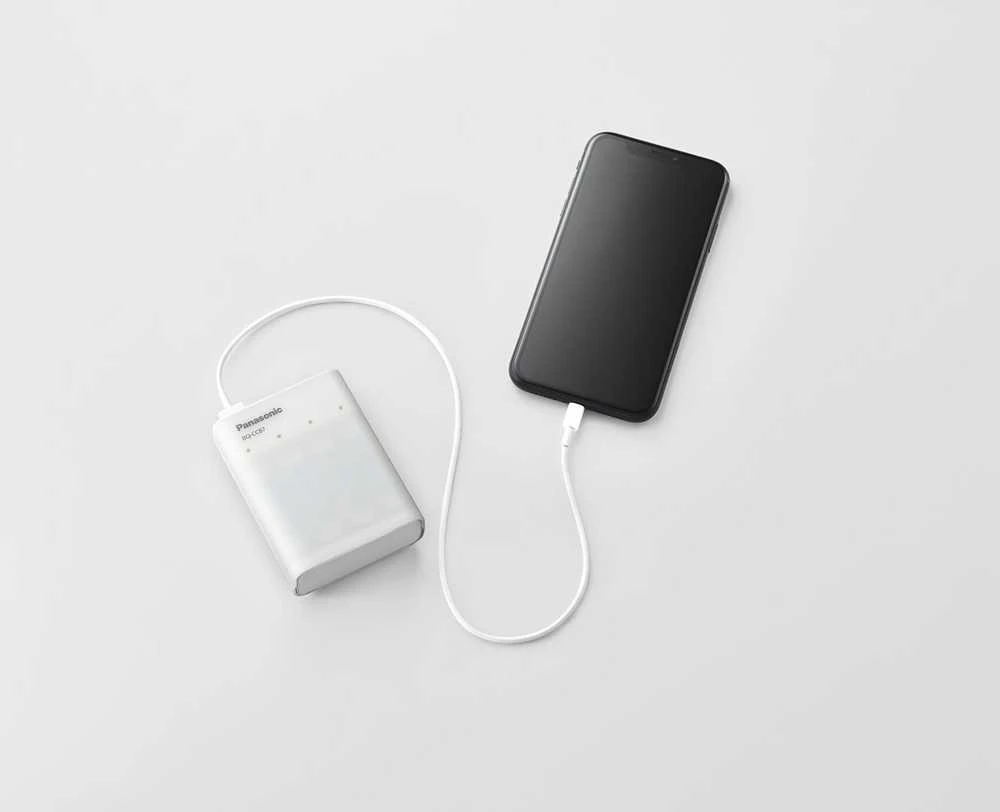 Kroviklis Panasonic ENELOOP BQ-CC87USB Powerbank, 2,25 val BOOM