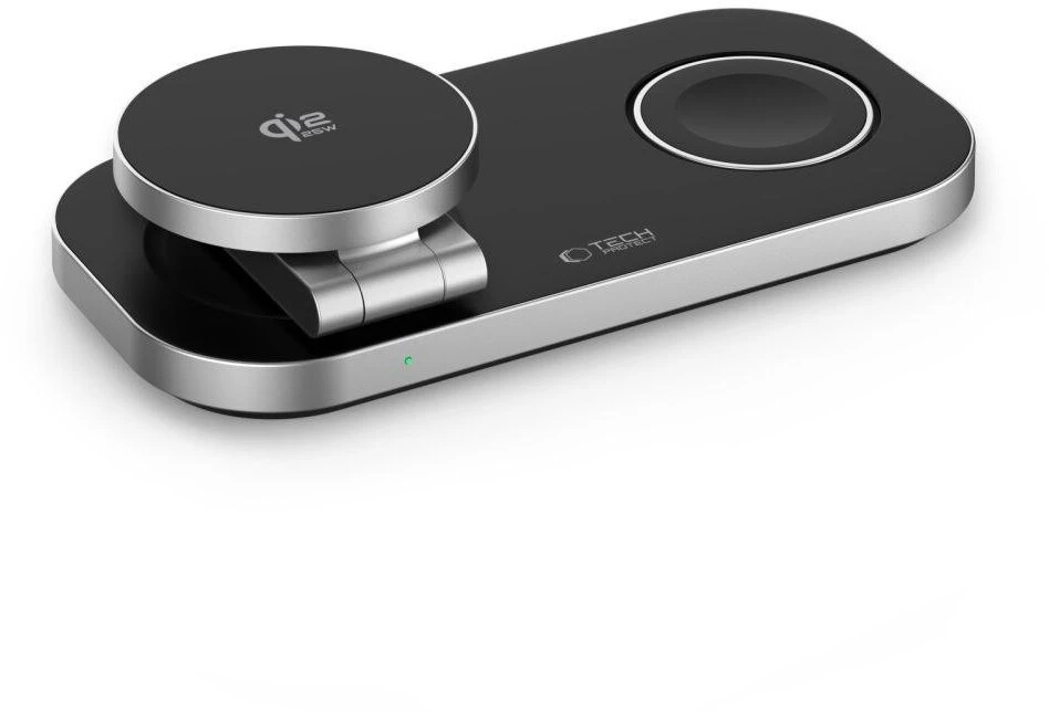 TECH-PROTECT A52 3IN1 MAGNETINIS MAGSAFE BELAIDIS ĮKROVIKLIS 25W QI2.2 Juodas