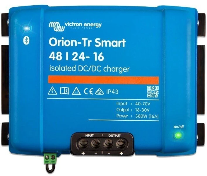 Įkroviklis PowerNeed Orion-Tr Smart 48/24-16A Isolated DC-DC charger