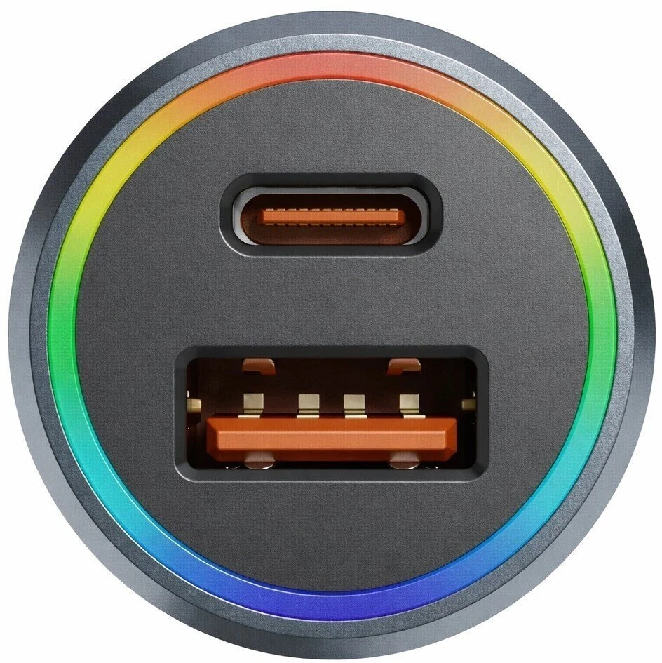 PROOVE Automobilinis įkroviklis Double Energy Plus 53W (USB + Type-C) (Proove)