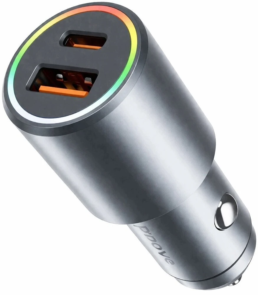 PROOVE Automobilinis įkroviklis Double Energy Plus 53W (USB + Type-C) (Proove)