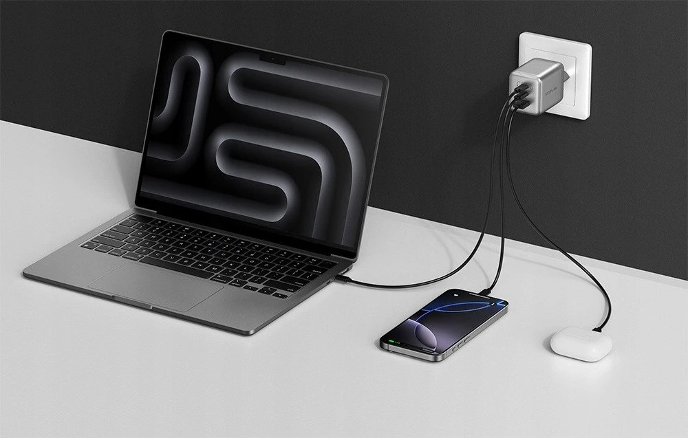 „EcoFlow RAPID Pro“ 100 W, 2 USB-C, 1 USB-A, GaN