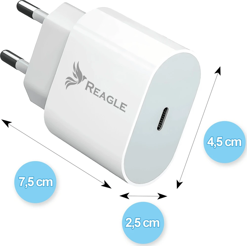 Įkroviklis Reagle szybka 35 W USB-C