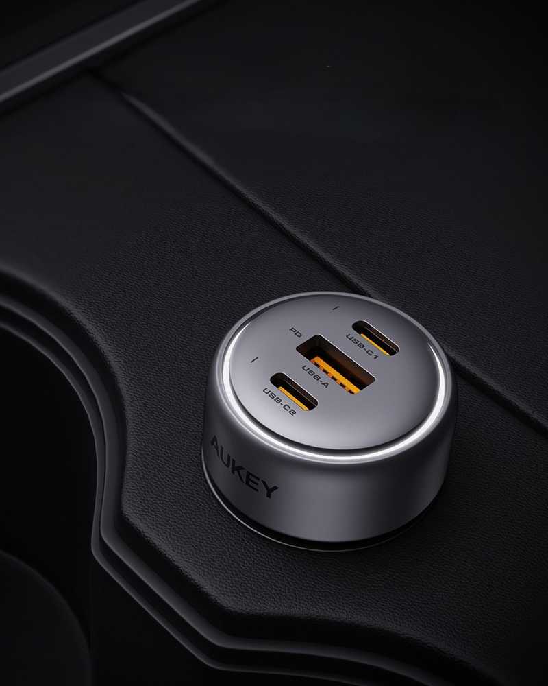 AUKEY CC-P1 automobilinis įkroviklis 66W