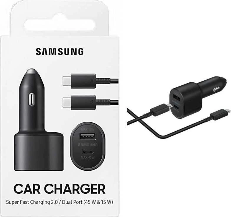 Įkroviklis Samsung 1x USB-A 1x USB-C 3 A (EP-L5300XBEGEU)