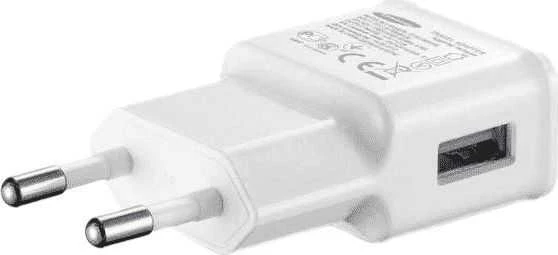 112803 EP-TA50EWE Samsung USB-A 8W kelioninis įkroviklis baltos spalvos (OOB Bulk)