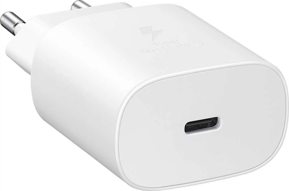 Samsung greitas įkroviklis EP-TA800, USB-C, be laido, 25W, baltas