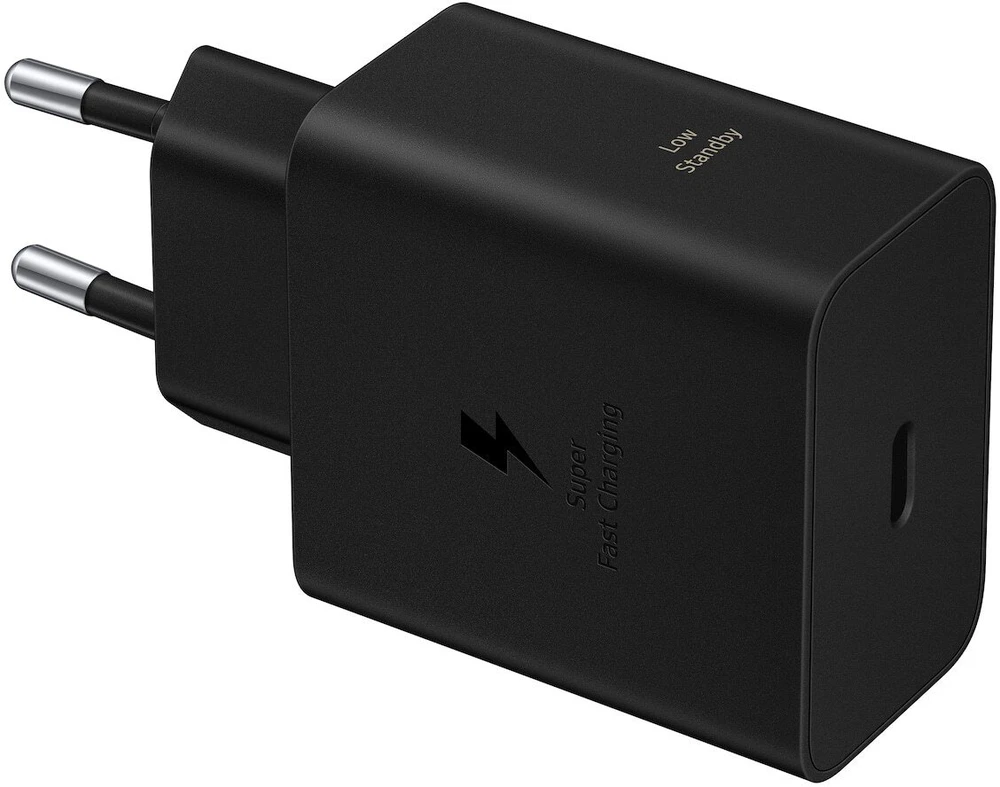 Įkrovimo adapteris Samsung USB-C 60W EP-T6010NBE, Juodas