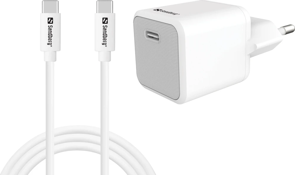 Sandberg USB-C 20W Charger EU+USB-C>C