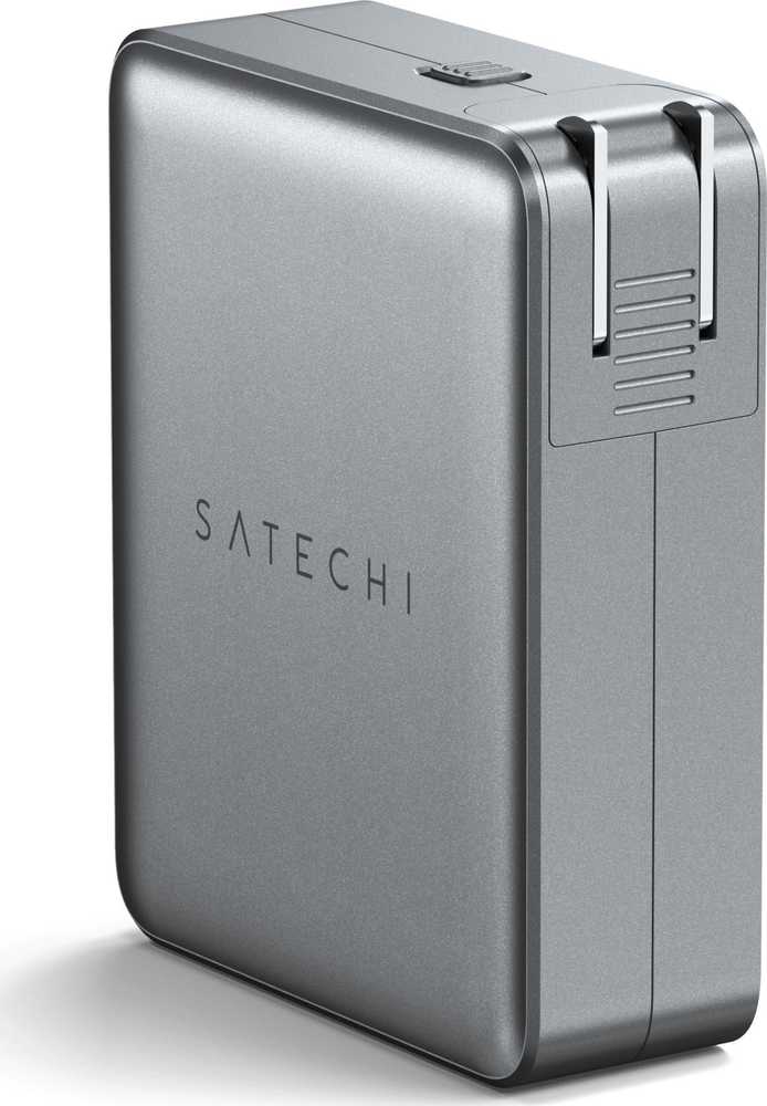 SATECHI 145W USB-C 4 prievadų GaN kelioninis įkroviklis