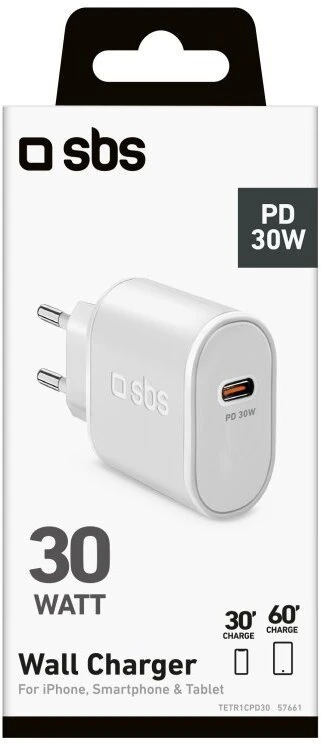 SBS TETR1CPD30, Vidinis, AC, 20 V, Baltas