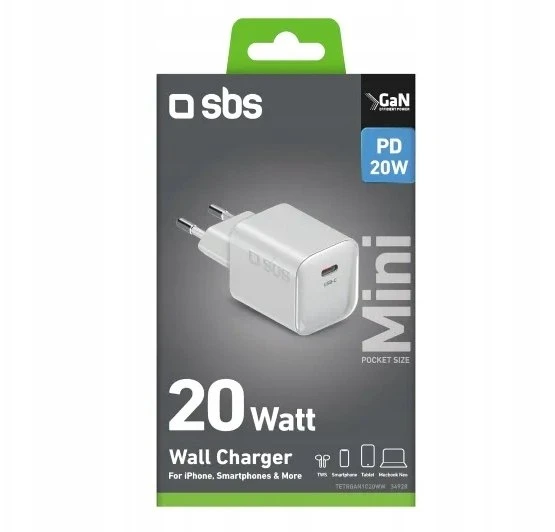 SBS 20W 1c balta