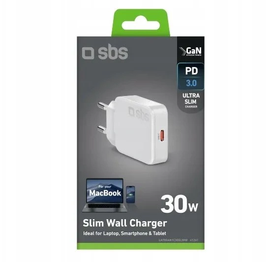 SBS 30W 1c slim balta