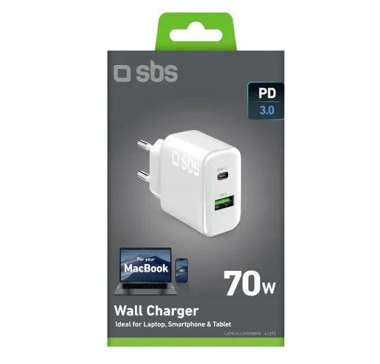 SBS 70W 1c + 1a balta