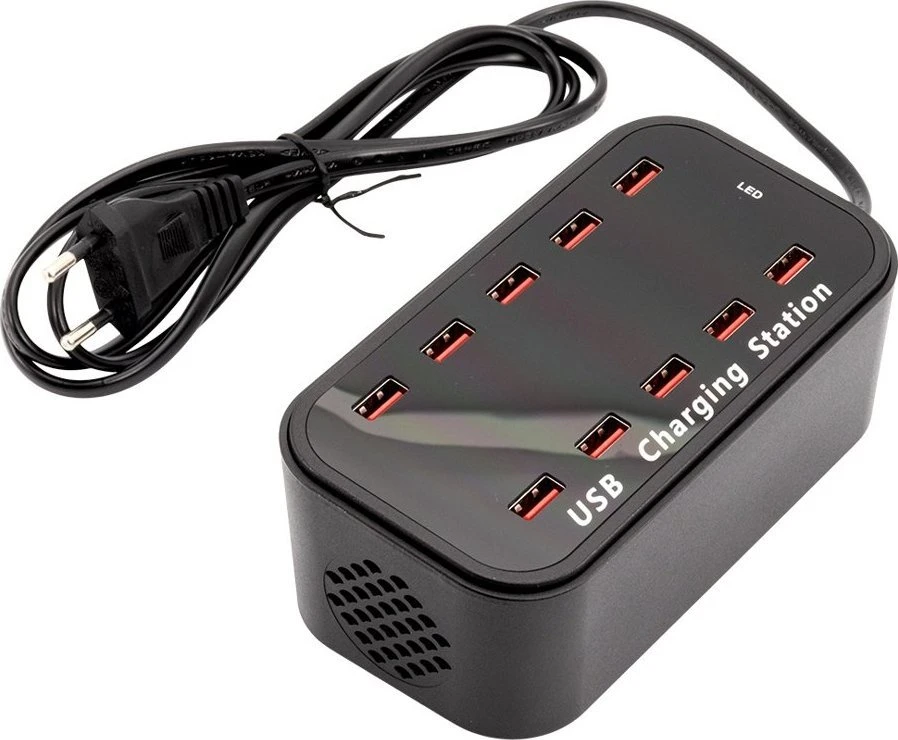 Įkroviklis Securit Multicharger 10x USB-A (MC-LD-MC10)