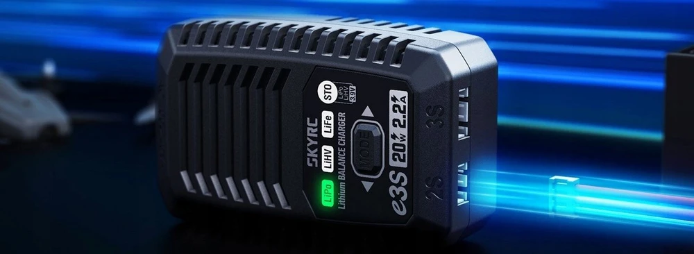 SkyRC e3S 2S/3S charger