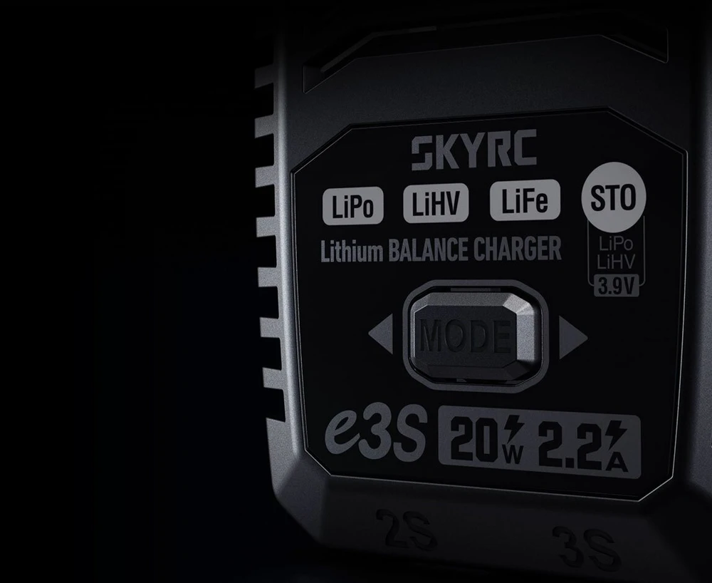 SkyRC e3S 2S/3S charger