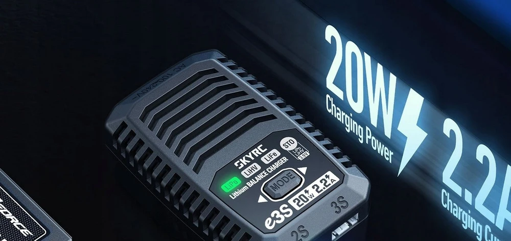 SkyRC e3S 2S/3S charger