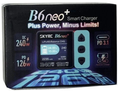 „SkyRC B6neo+“ išmanusis įkroviklis