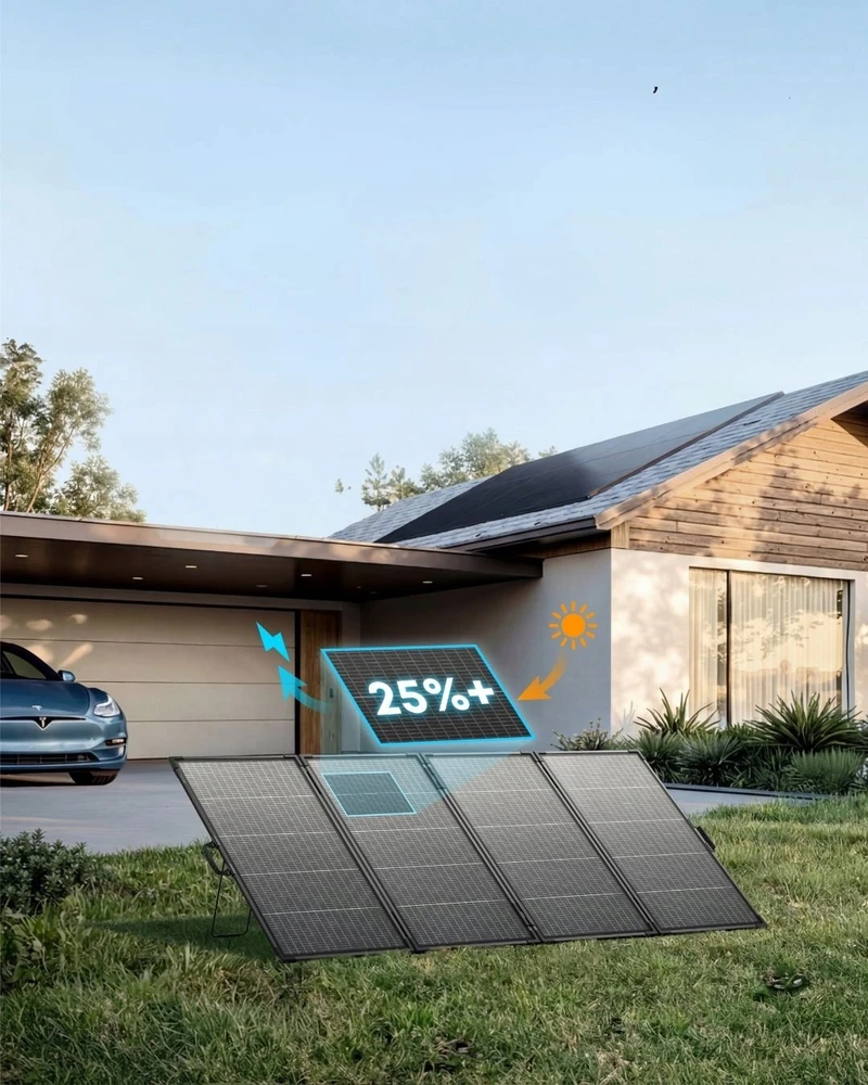 400 | Anker Solix | SOLIX PS400 | Bifacial Portable Solar Panel