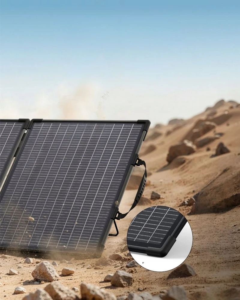 „Anker Solix“ | 100 W | PS100 dviguba nešiojama saulės baterija