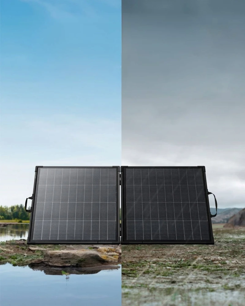 „Anker Solix PS200“ 200 W dvipusis sulankstomas saulės modulis