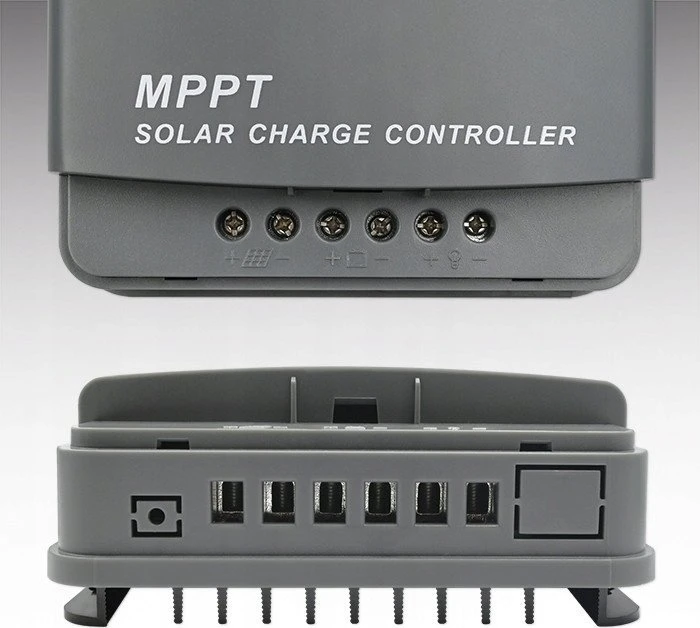 Adapteris Saulės valdiklis įkrovimo mppt su temperatūros jutiklis 20a12v / 24v lcd 2 x usb Qoltec