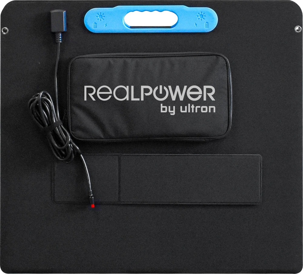 Įkroviklis solarna Realpower Solarpanel SP-300E 300 Watt 4 Panel składany