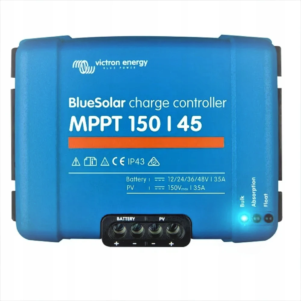 Victron Energy SCC115045222 saulės baterijų įkrovos valdiklis 12–48 V