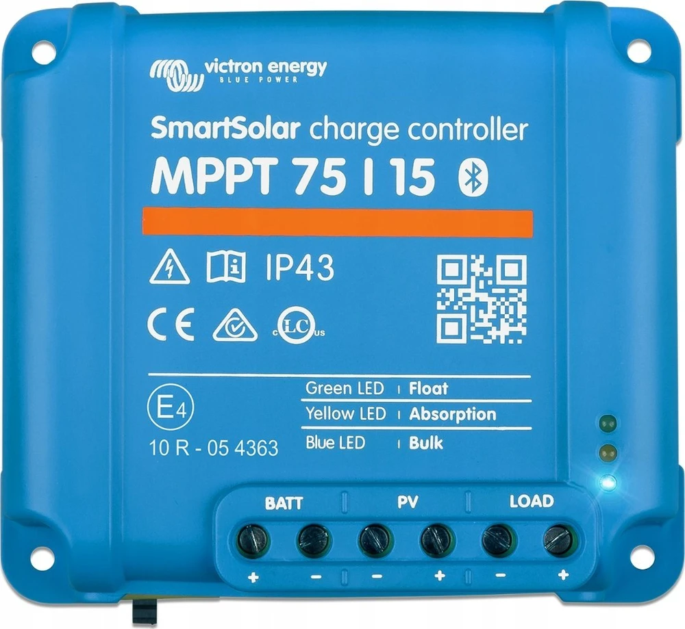Oem Victron Energy BlueSolar MPPT 75/15 įkrovimo valdiklis