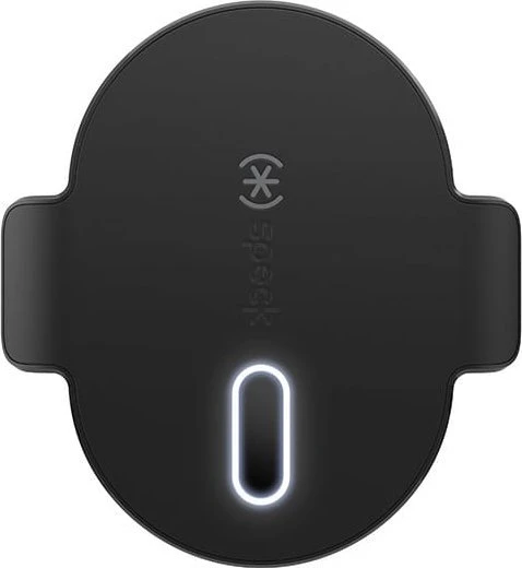 Speck Įkrovimo ventiliacijos laikiklis + ClickLock – automobilinis laikiklis su belaidžiu MagSafe įkrovimu, juodos spalvos