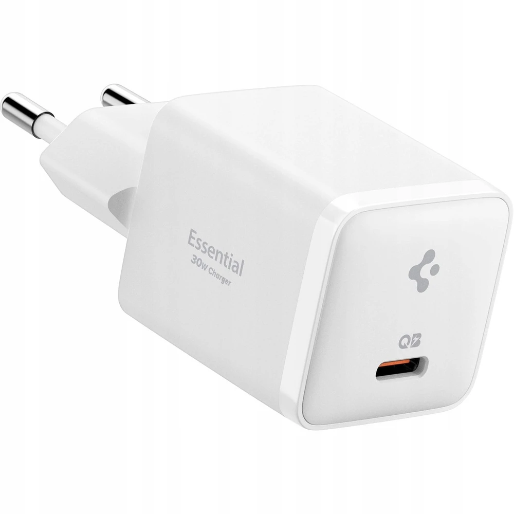 Įkroviklis Spigen Essential 30W Wall Charger EE301EU, all baltas