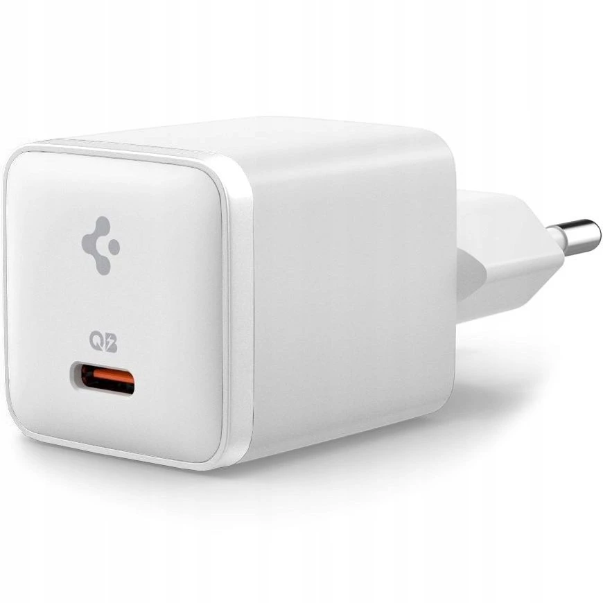 Įkroviklis Spigen Essential 30W Wall Charger EE301EU, all baltas