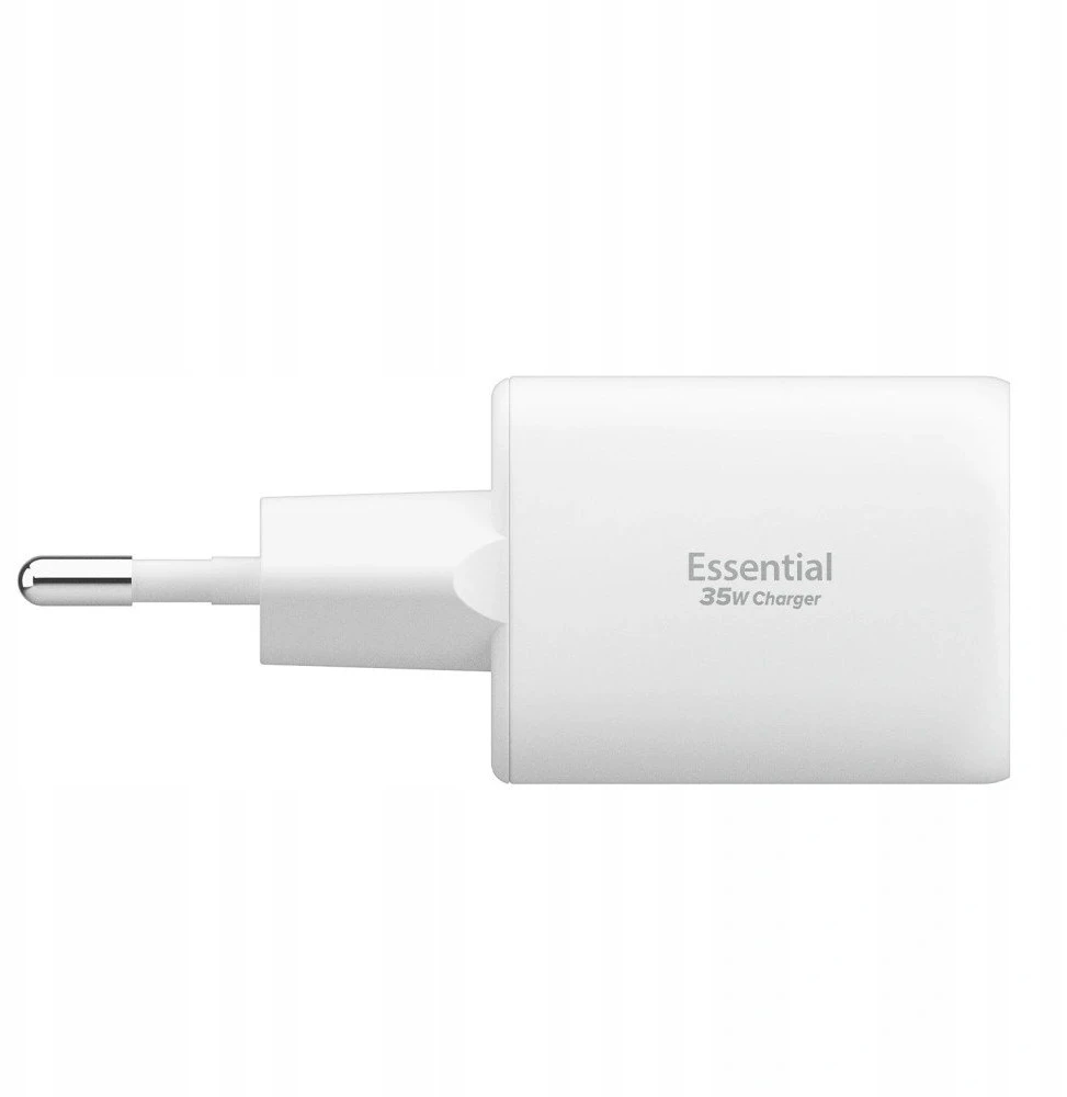 Įkroviklis Spigen Essential 35W Wall Charger EE352EU, baltas