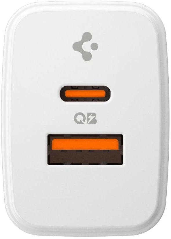Įkroviklis Spigen Essential 20W Wall Charger EE202EU, baltas