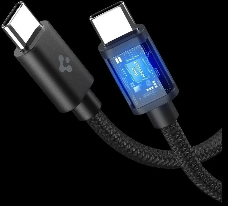 Spigen EE451EU Essential USB-C 45W Wall Charger - Juodas