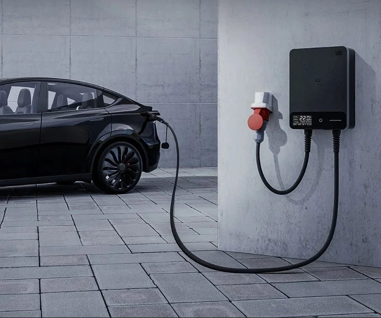 Deaccessories deWB11 Elektromobilių įkrovimo stotelė su programėle, 11 kW