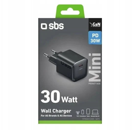 SBS 30W 1c juoda