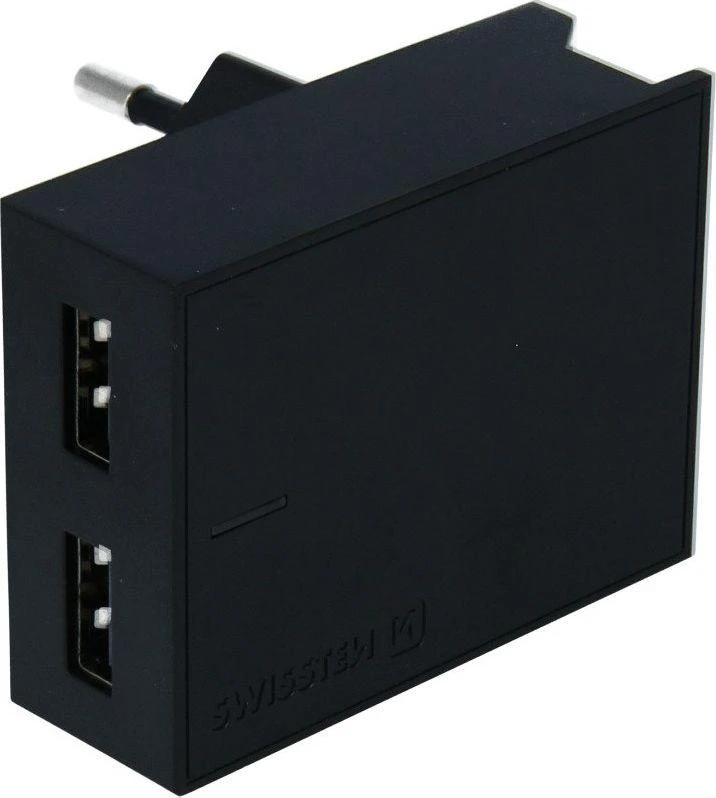 Swissten įkroviklis 2x USB-A 3 A (22031000)