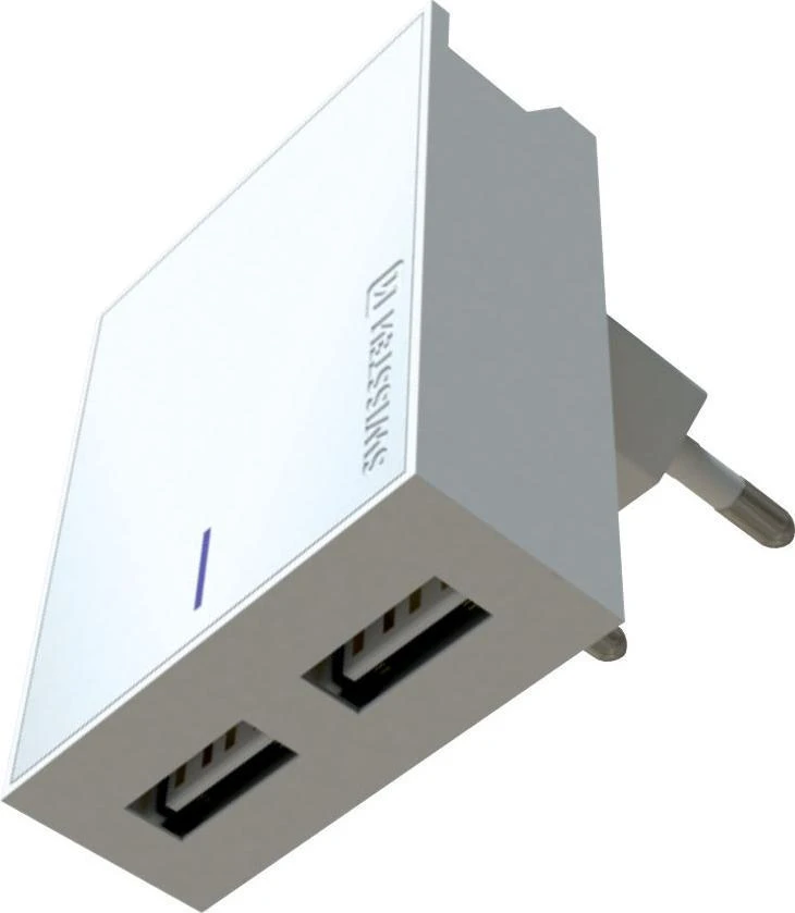 Swissten įkroviklis 2x USB-A 3 A (22043000)