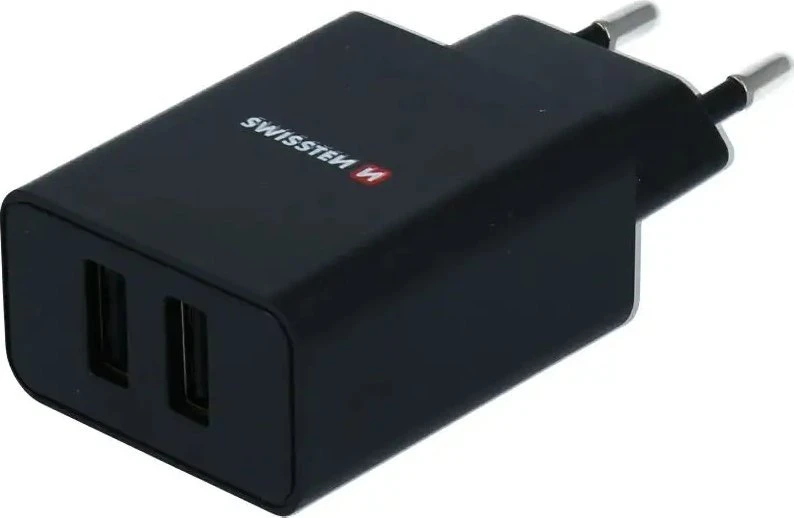 Įkroviklis Swissten smart IC Podróżna 2 2,1 A Baltas (22034000ECO)