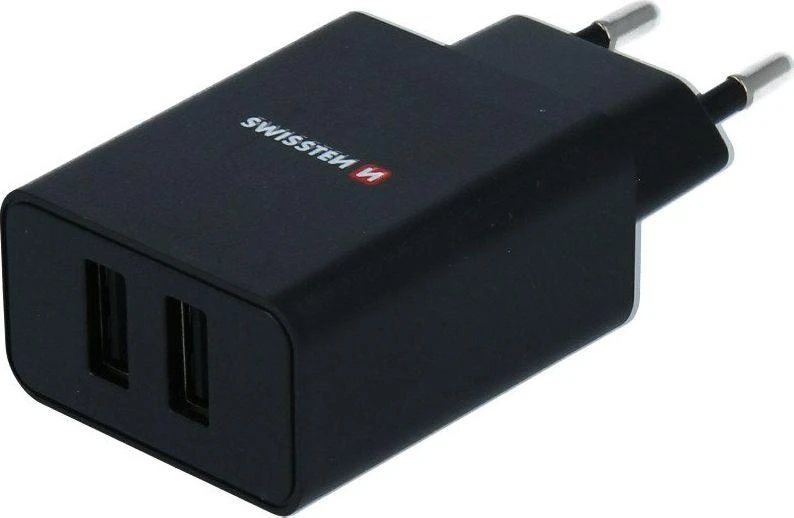 Swissten įkroviklis 2x USB-A 2.1 A (22052000)