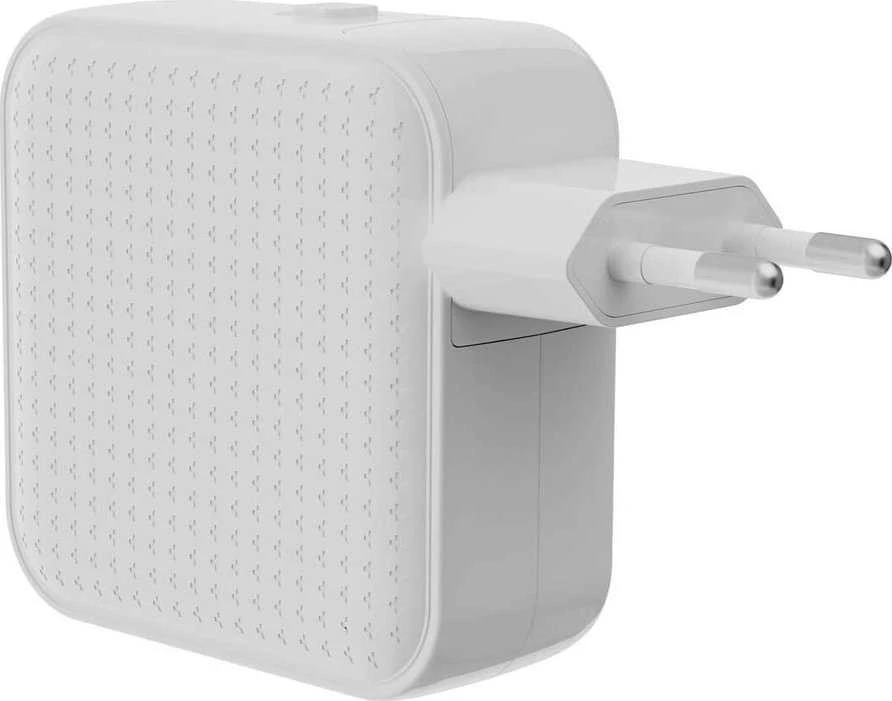 Targus „Hyper HyperJuice“ 70 W USB-C GaN kelioninis įkroviklis, „Baltas“ | HJ1003WHWWGL